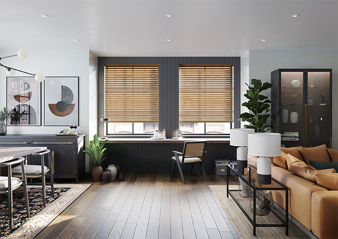 Ecowood, Fruitwood Fine Grain - Motorised Venetian Blind - Image 6